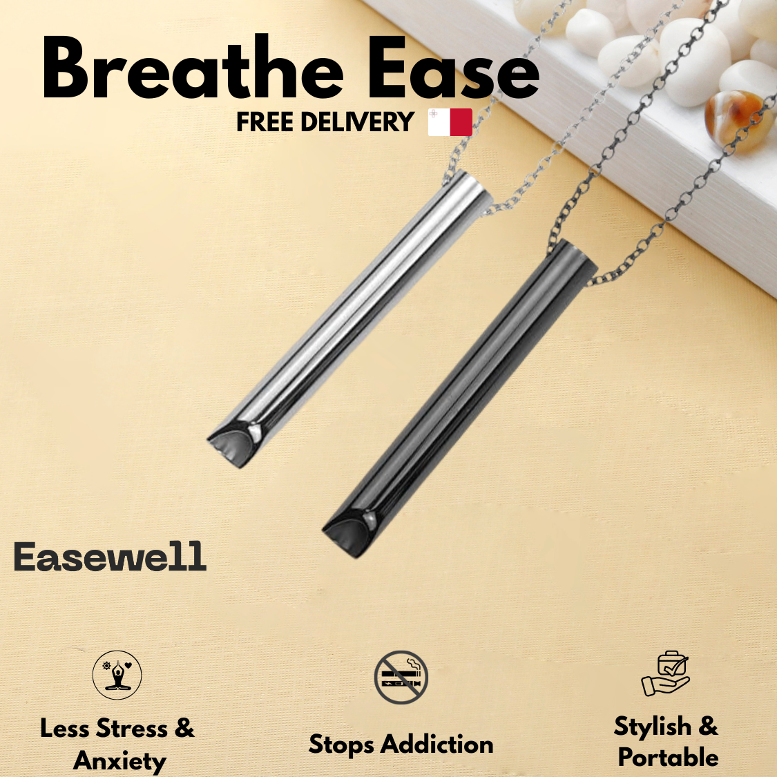 Breathe Ease - Necklace