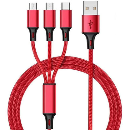 SNA™ 3 in 1 LED Fast Charging Cable