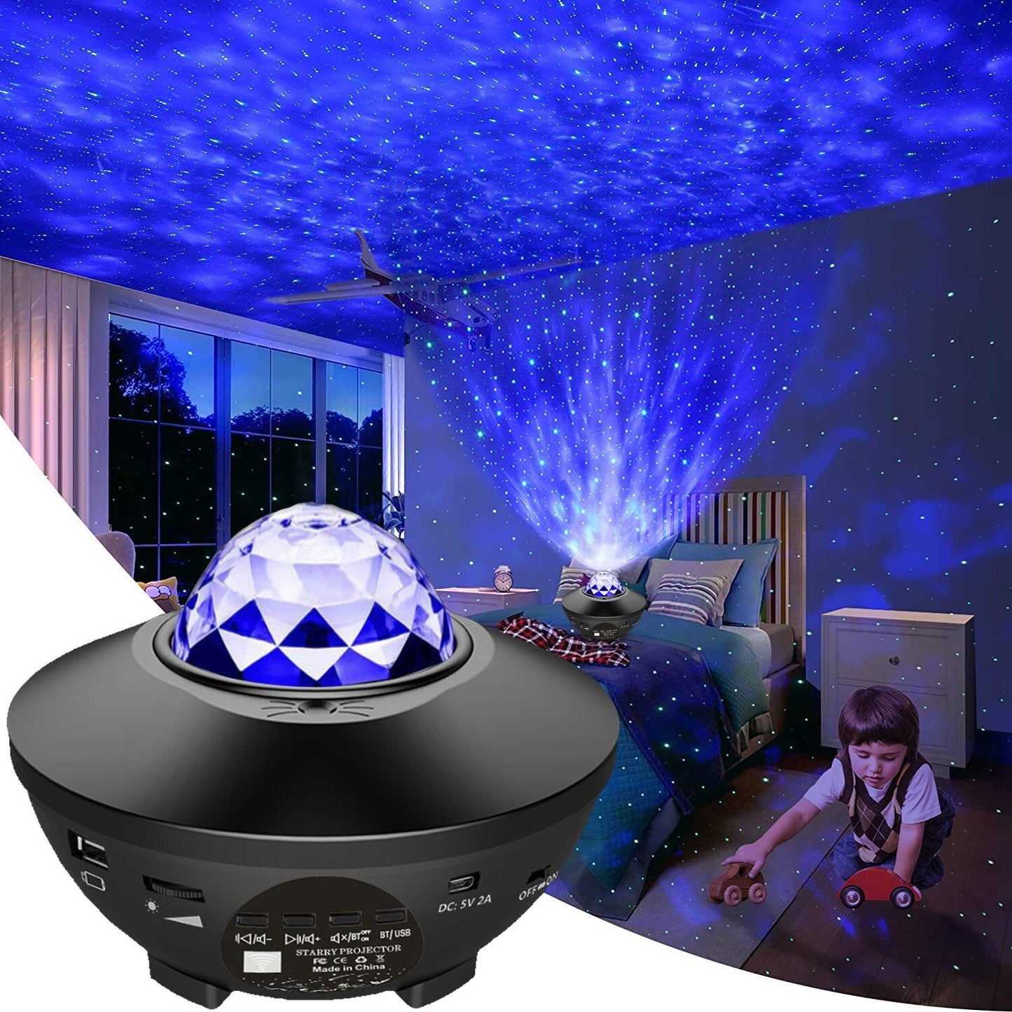 SNA™ Galaxy Speaker Projector